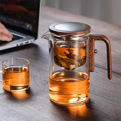 Enchanti™ Glazen Theepot | Perfecte Bereiding voor Losse Thee