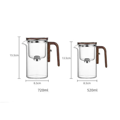 Enchanti™ Glazen Theepot | Perfecte Bereiding voor Losse Thee