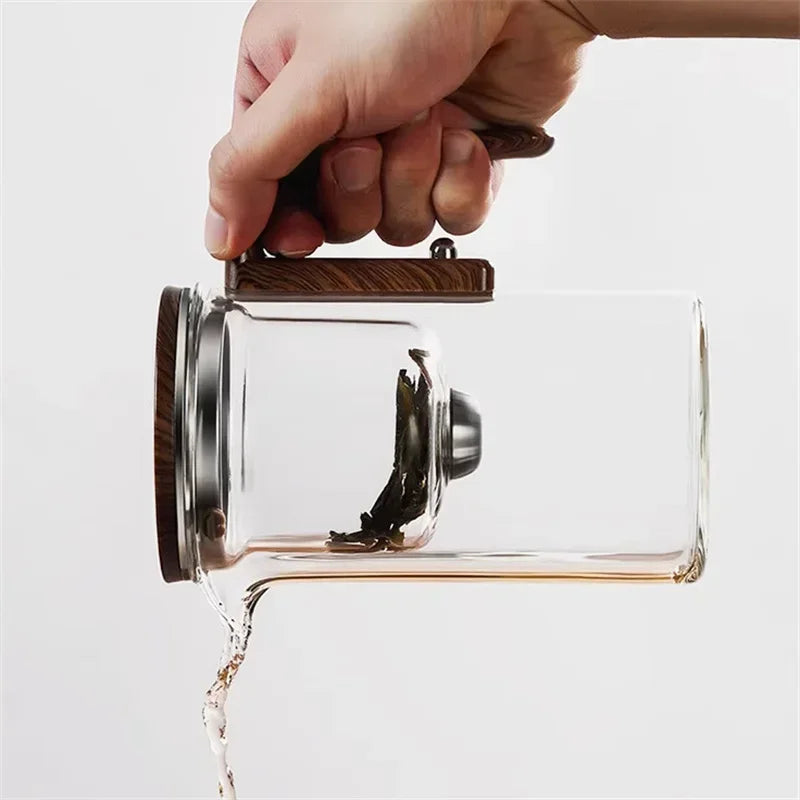 Enchanti™ Glazen Theepot | Perfecte Bereiding voor Losse Thee