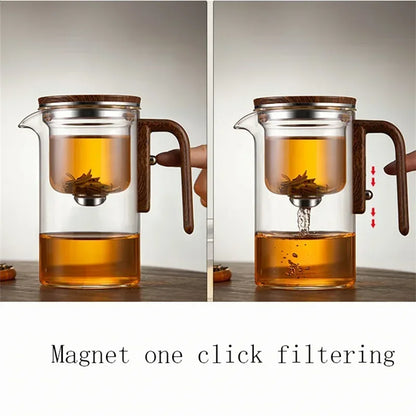 Enchanti™ Glazen Theepot | Perfecte Bereiding voor Losse Thee